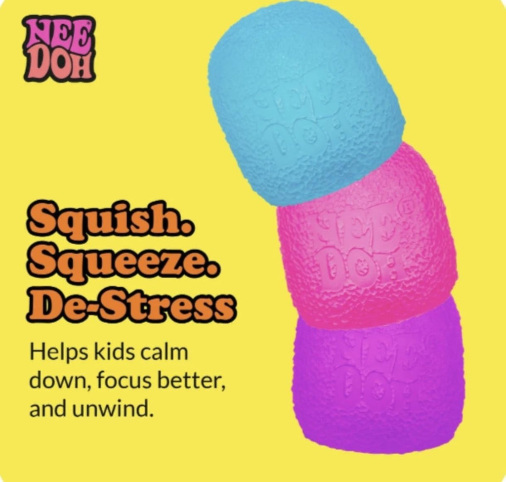NeeDoh Gumdrop Super Solid Squish Squeeze Toy Purple Ages 3+ MPN 26009HY