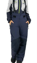 Ski-Doo Women's Navy Snow Bib Pants with Float System Waterproof Insulated XL & L