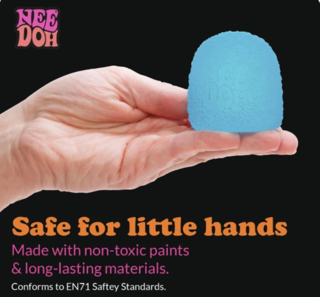 NeeDoh Gumdrop Super Solid Squish Squeeze Toy Purple Ages 3+ MPN 26009HY