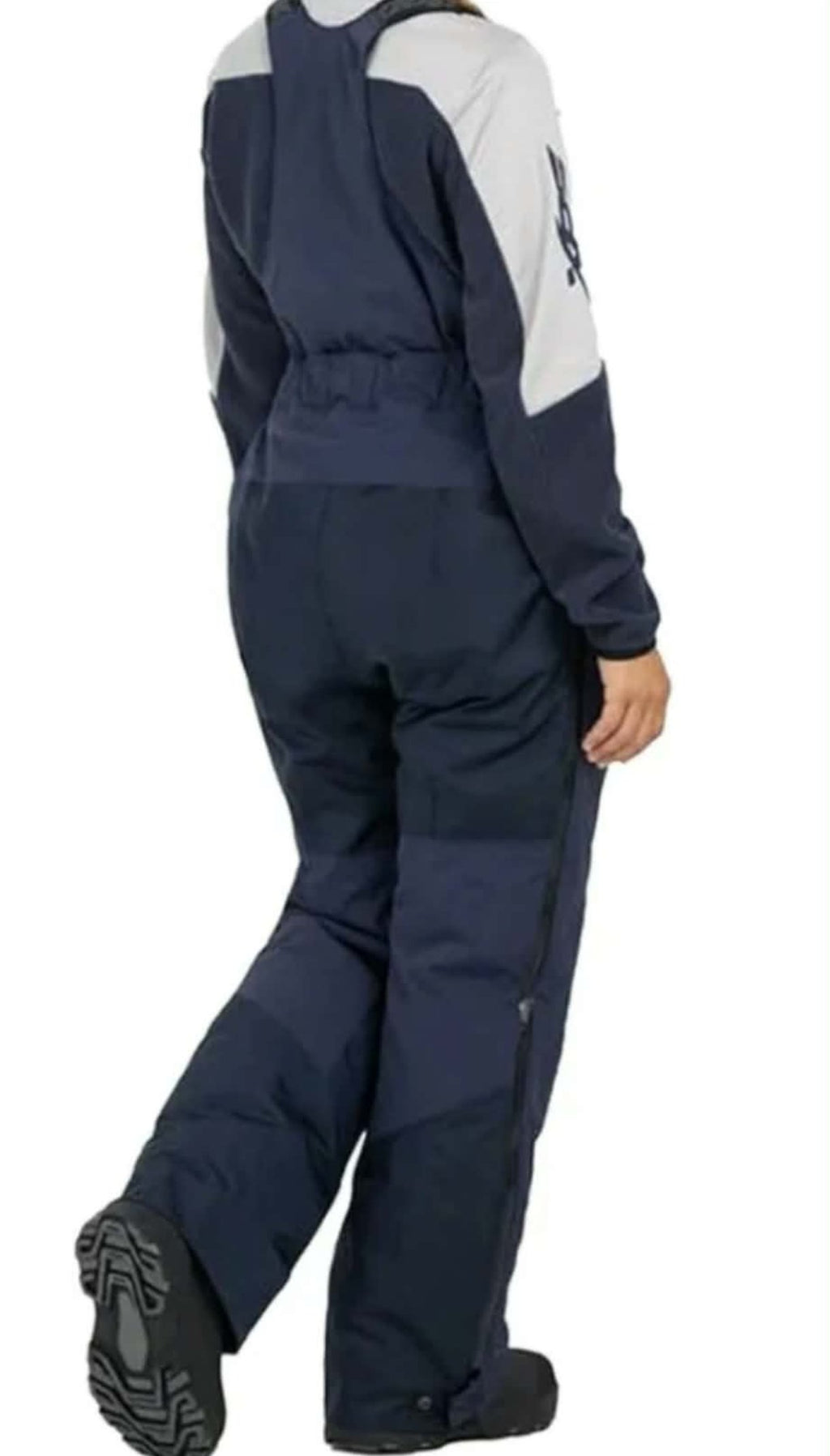 Ski-Doo Women's Navy Snow Bib Pants with Float System Waterproof Insulated XL & L