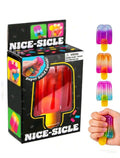 Popsicle Fidget Squishy Toy – Gradient Transparent Ice Cream Stress Relief Ages 3+