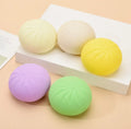 Dumpling Squishy Stress Relief Sensory Toy – Soft Squeeze Fidget Ages 3+