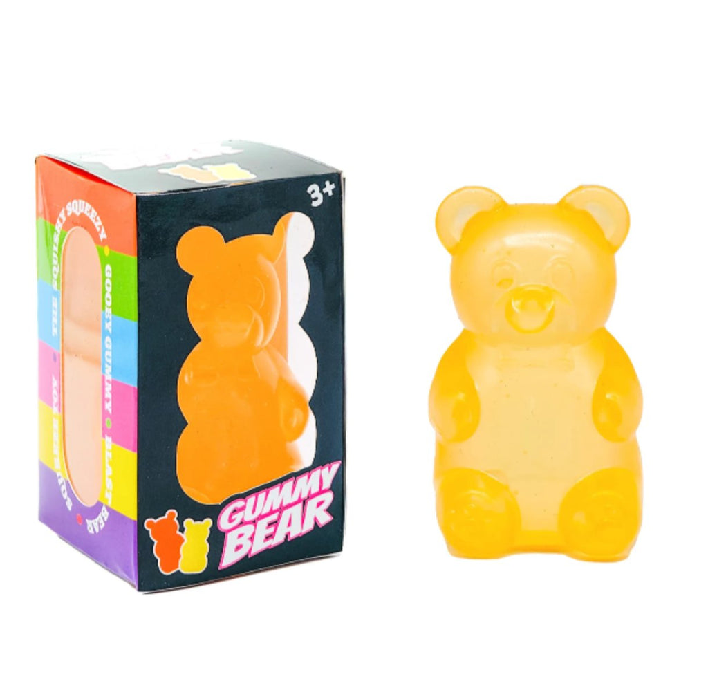 GLOW™ Translucent Ice Cube Gummy Bear Squishy | Sensory Stress Relief Fidget Toy | The Perez Collection
