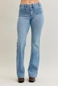 Judy Blue MR Bootcut Contrast Wash Jeans