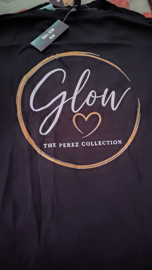 GLOW™ Signature Logo Cotton T-Shirt | The Perez Collection